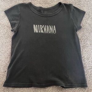 brandy melville nirvana shirt